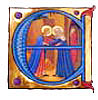 The Visitation in the letter E