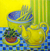 Teapot 2005, an oil painting by Ruth Councell